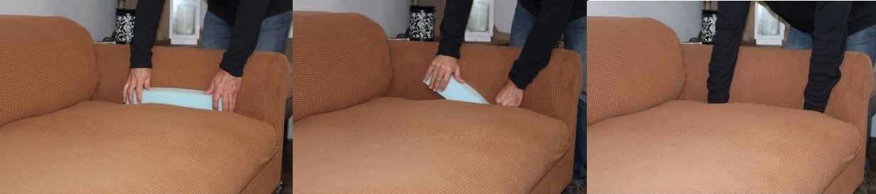 USA Made Sofa Slipcover Tuck Grips 5-Pack - XLarge 15 x 2 Inches for Sofas and Chairs